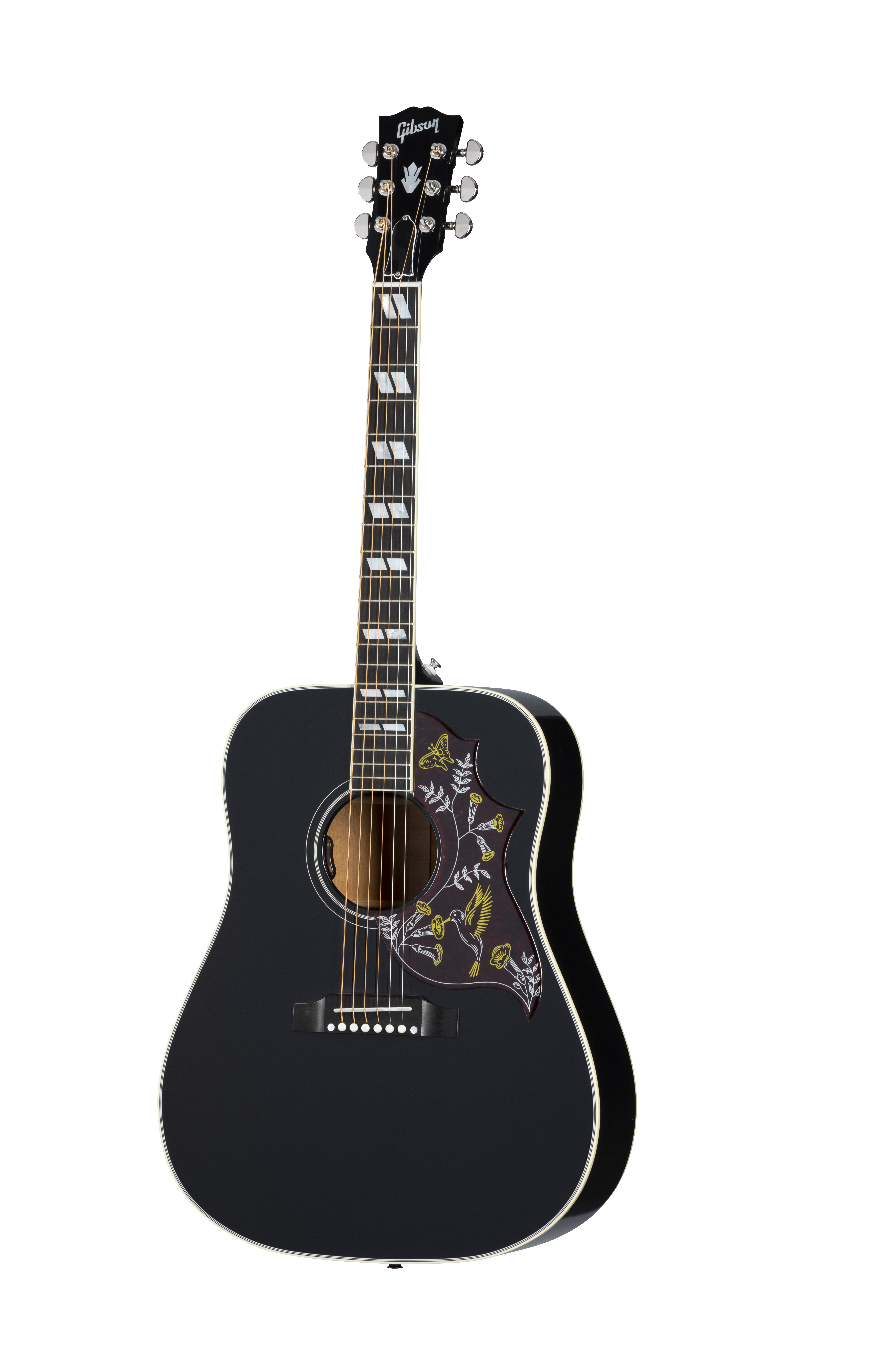 Gibson acoustic hummingbird limited run acoustic guitar - ebony
