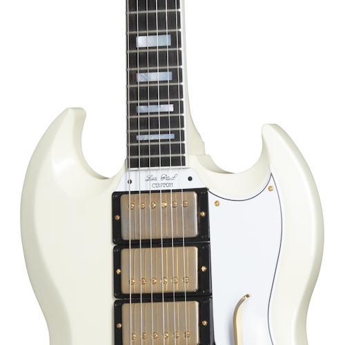 60th Anniversary 1961 Les Paul SG Custom With Sideways Vibrola Hardware