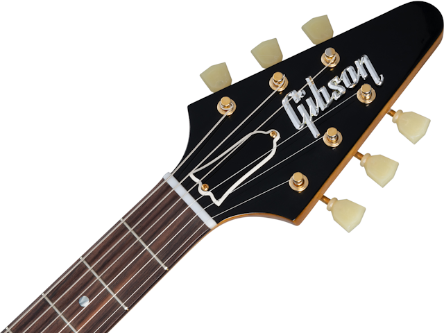 Gibson | 1958 Korina Flying V Reissue (Black Pickguard)