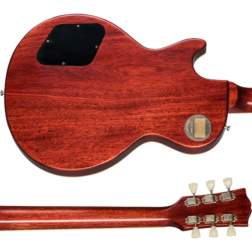 1958 Les Paul Standard Reedición Espalda y Mástil