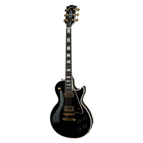 Les Paul Custom w/ Ebony Fingerboard Gloss, Ebony | Gibson