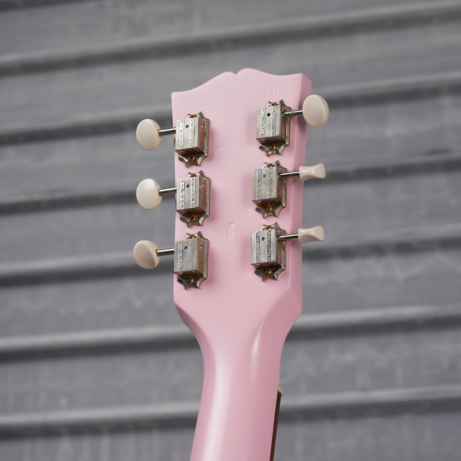 shell pink les paul junior