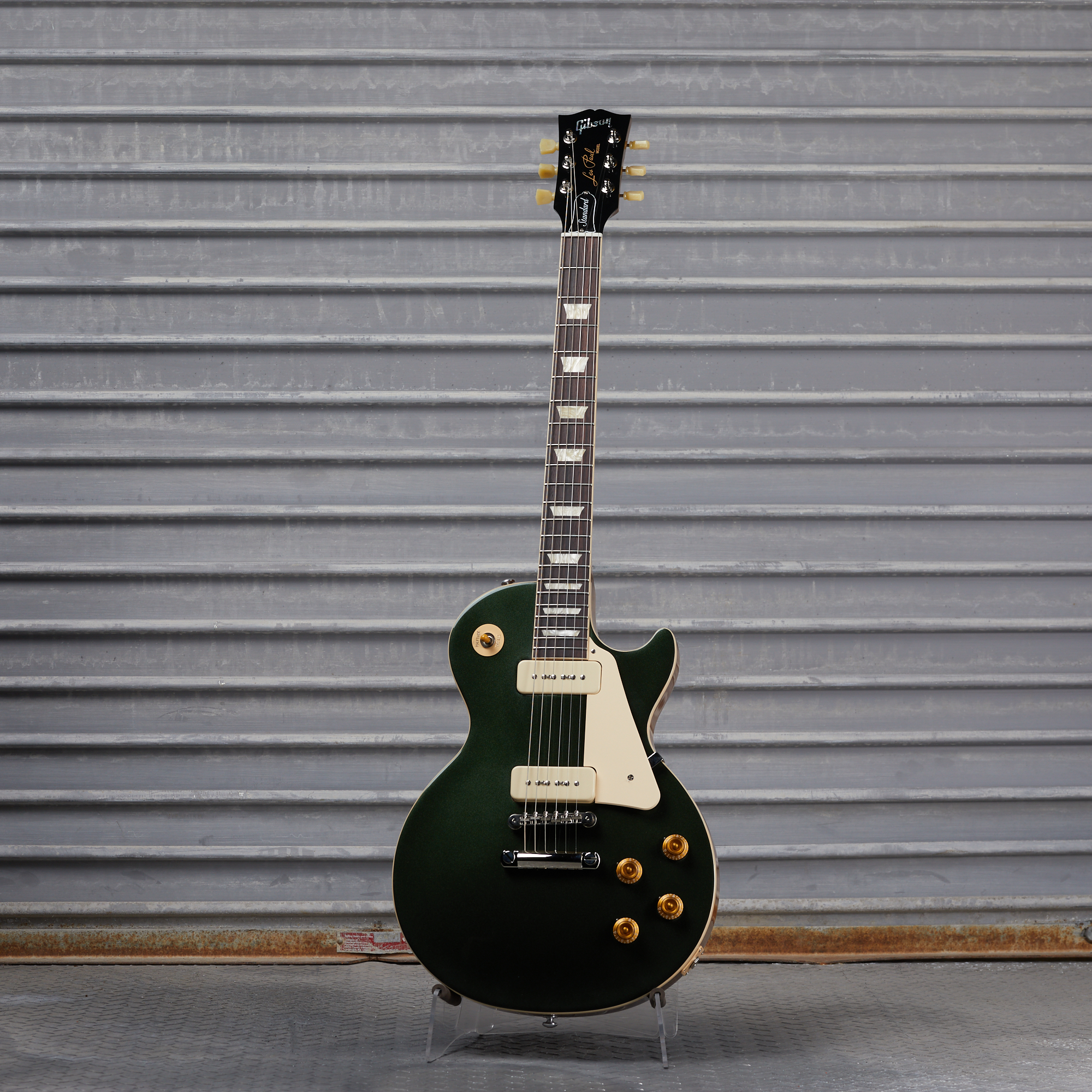 gibson les paul standard green