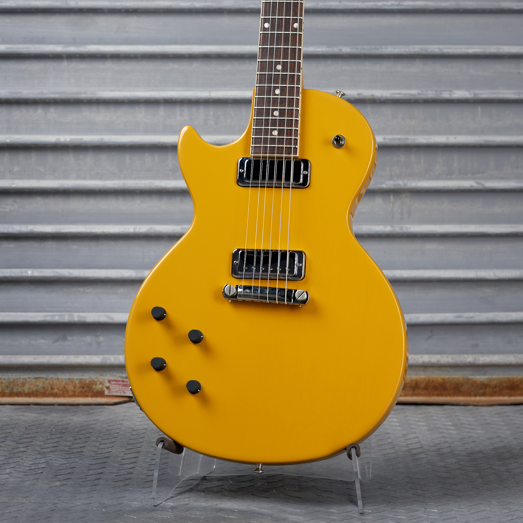 gibson les paul special tv yellow left handed