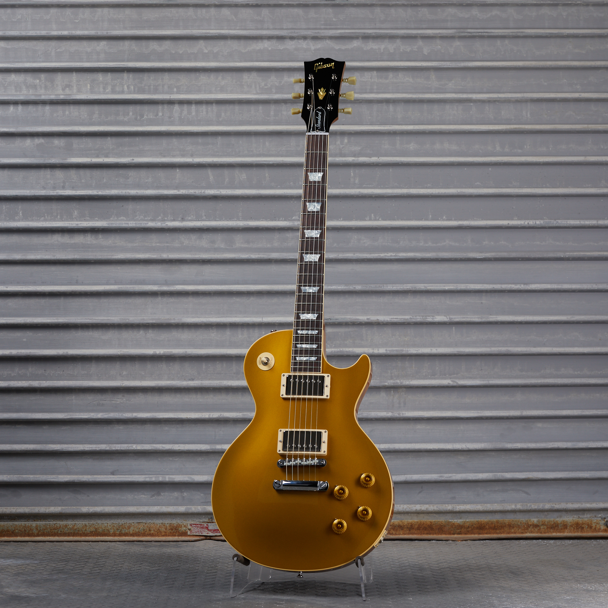 les paul goldtop no pickguard