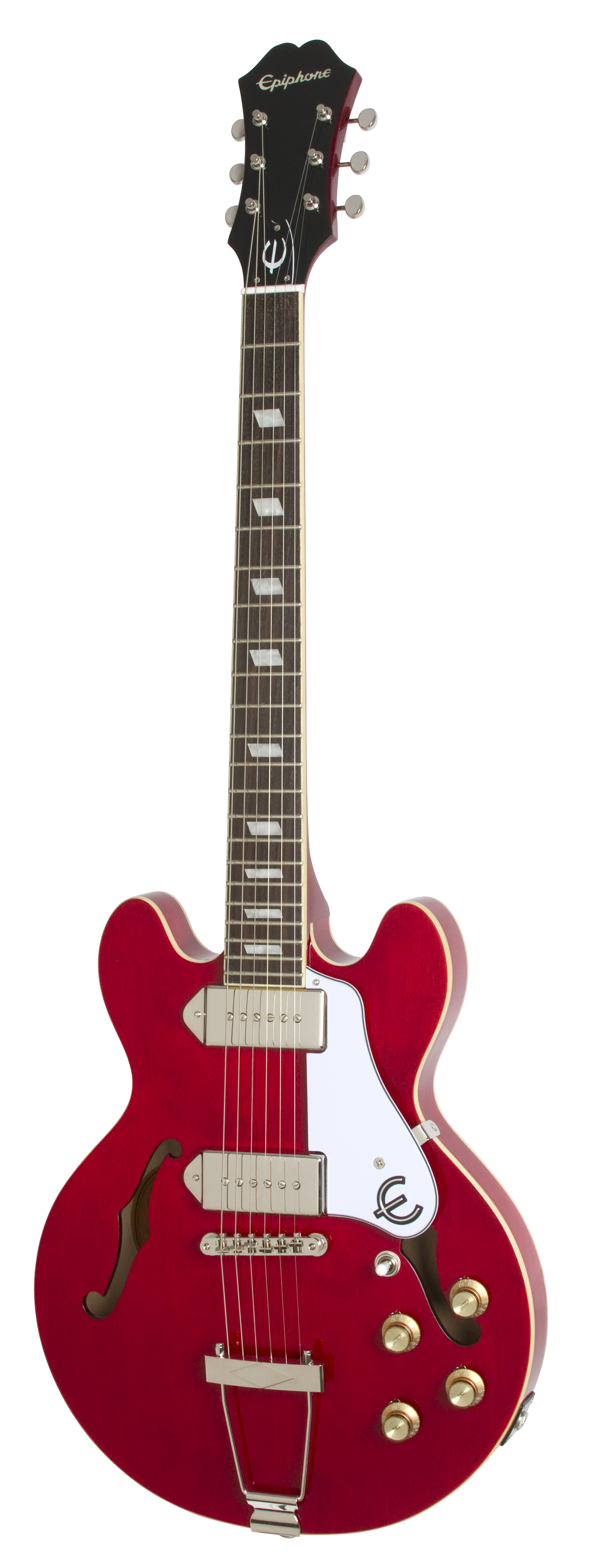 Epiphone Casino Cherry金属部分に汚れがあります