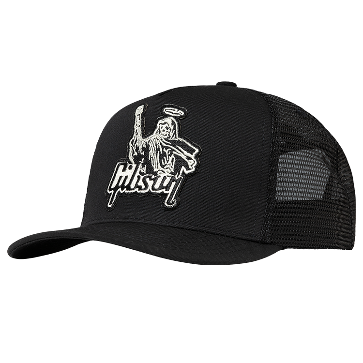 Imogene + Willie x Gibson "The Reaper" Trucker Hat (Black)