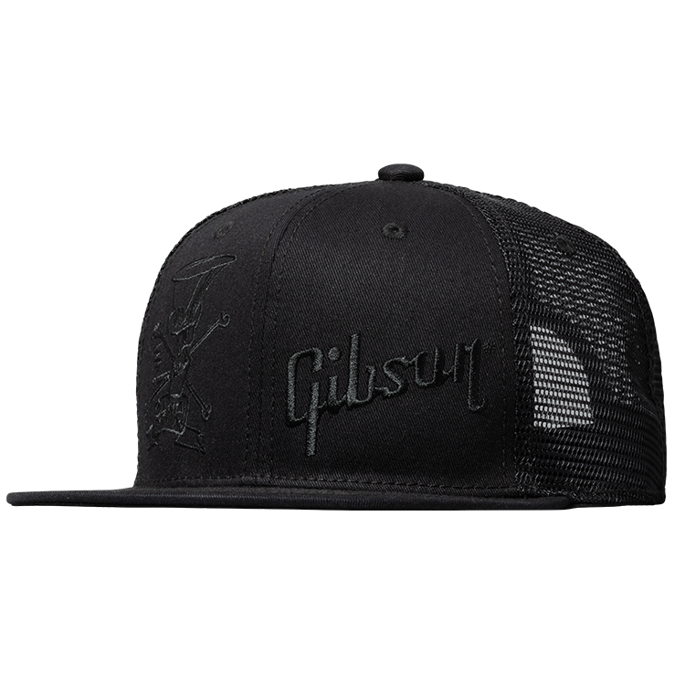Slash 'Skully' Trucker Hat, All-Black