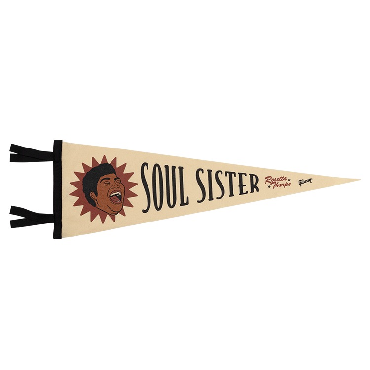 Sister Rosetta Tharpe "Soul Sister" Oxford Pennant